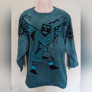 Vintage Dagoli Celestial Dancer Crew Neck Long Sleeve Sweatshirt Medium